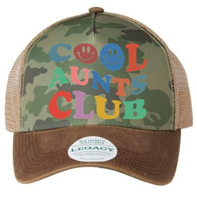 Cool Aunts Club Best Aunt Ever Gift For Aunt Legacy Tie Dye Trucker Hat