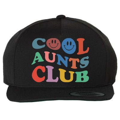 Cool Aunts Club Best Aunt Ever Gift For Aunt Wool Snapback Cap