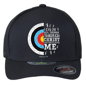 Cute Archery Flexfit Unipanel Trucker Cap