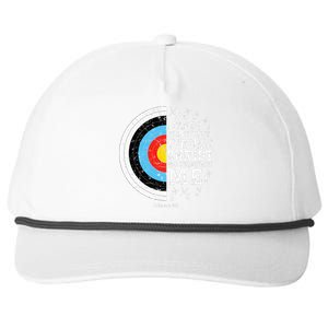 Cute Archery Snapback Five-Panel Rope Hat