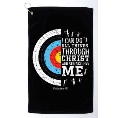 Cute Archery Platinum Collection Golf Towel