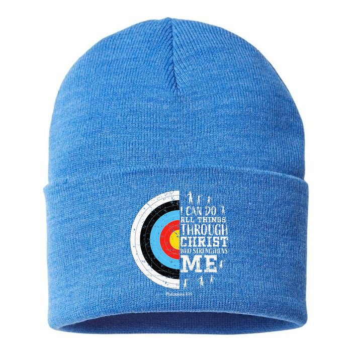 Cute Archery Sustainable Knit Beanie