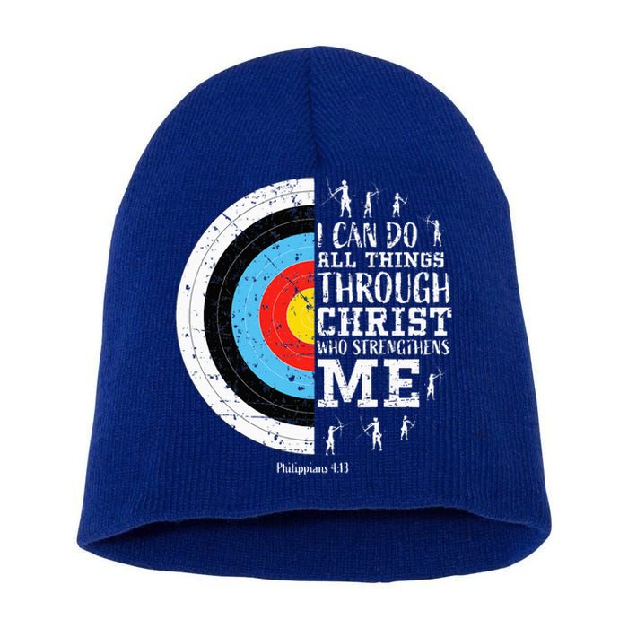 Cute Archery Short Acrylic Beanie