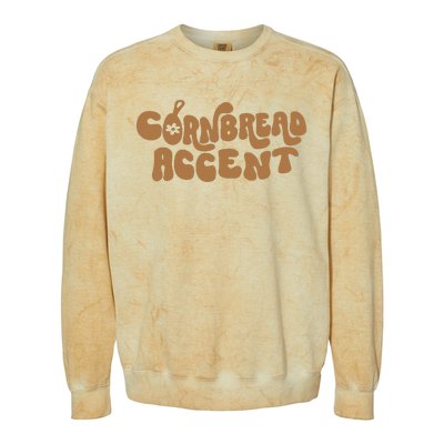 Cornbread Accent Colorblast Crewneck Sweatshirt