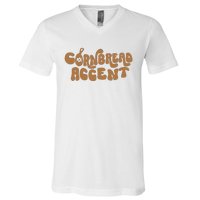 Cornbread Accent V-Neck T-Shirt