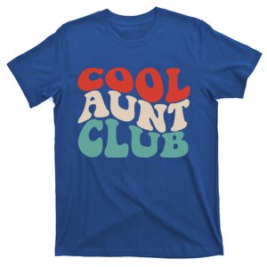 Cool Aunt Club Funny Retro Groovy Aunts Club Gift T-Shirt