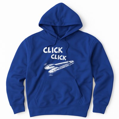 Click A Click Tongs Bbq Barbecue Barbecuing Hanging Hoodie
