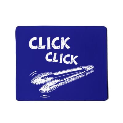 Click A Click Tongs Bbq Barbecue Barbecuing Hanging Mousepad