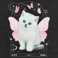 Cute Aesthetic Cat Butterfly Fairy Cyber 2000s Adult Drive Performance Visor
