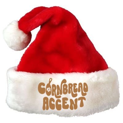 Cornbread Accent Premium Christmas Santa Hat