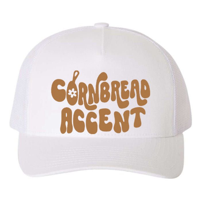 Cornbread Accent Yupoong Adult 5-Panel Trucker Hat