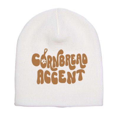 Cornbread Accent Short Acrylic Beanie