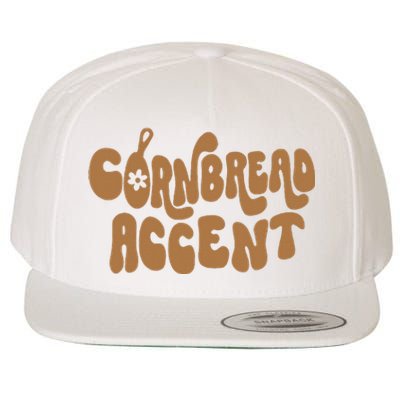 Cornbread Accent Wool Snapback Cap