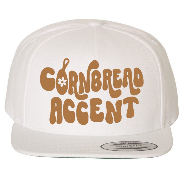 Cornbread Accent Wool Snapback Cap