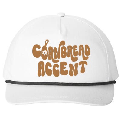 Cornbread Accent Snapback Five-Panel Rope Hat