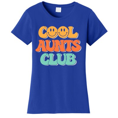 Cool Aunt Club Groovy Retro Cool Aunties Club Gift Women's T-Shirt