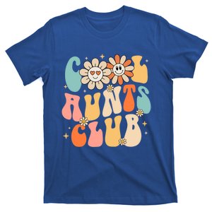 Cool Aunt Club Groovy Retro Funny Aunt Club Aunties Gift T-Shirt