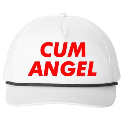 Cum Angel Snapback Five-Panel Rope Hat