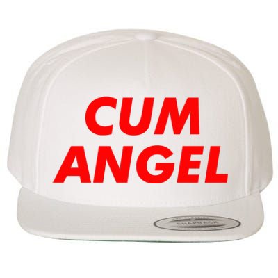 Cum Angel Wool Snapback Cap