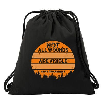 Crps Awareness Drawstring Bag