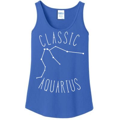 Classic Aquarius Constellation / Aquarius Astrology Quote Gift Ladies Essential Tank