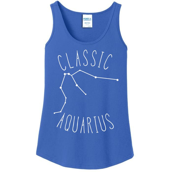 Classic Aquarius Constellation / Aquarius Astrology Quote Gift Ladies Essential Tank