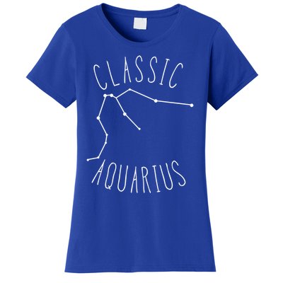 Classic Aquarius Constellation / Aquarius Astrology Quote Gift Women's T-Shirt