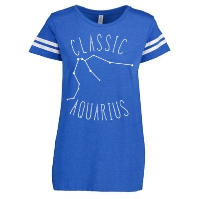 Classic Aquarius Constellation / Aquarius Astrology Quote Gift Enza Ladies Jersey Football T-Shirt