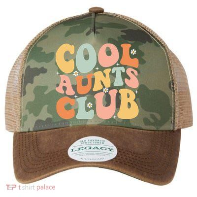 Cool Aunt Club Mothers Day For Auntie Funny Family Matching Great Gift Legacy Tie Dye Trucker Hat