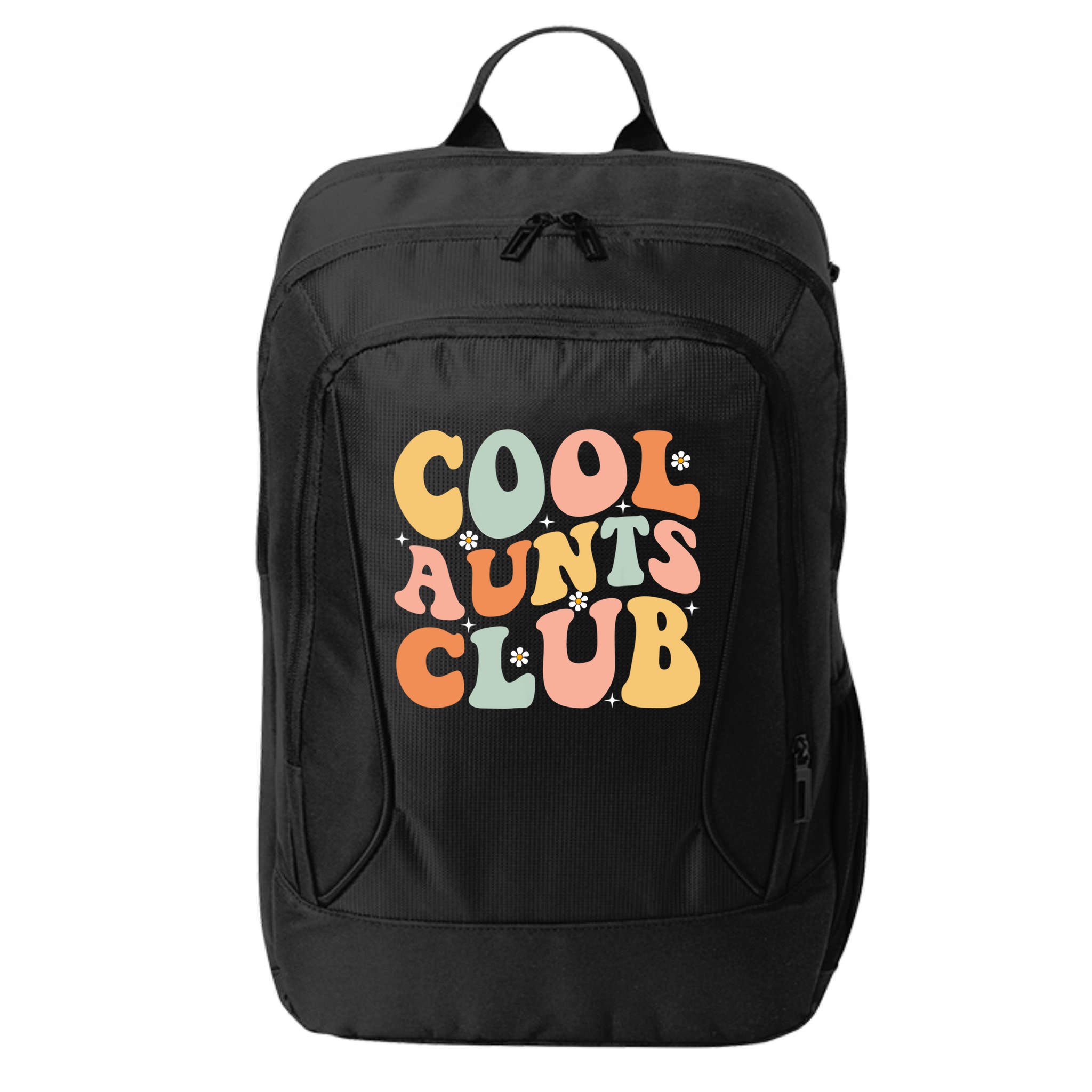 Cool Aunt Club Mothers Day For Auntie Funny Family Matching Great Gift City Backpack