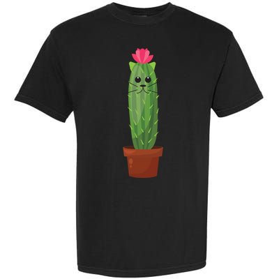 Catus: Funny Cat Cactus Garment-Dyed Heavyweight T-Shirt
