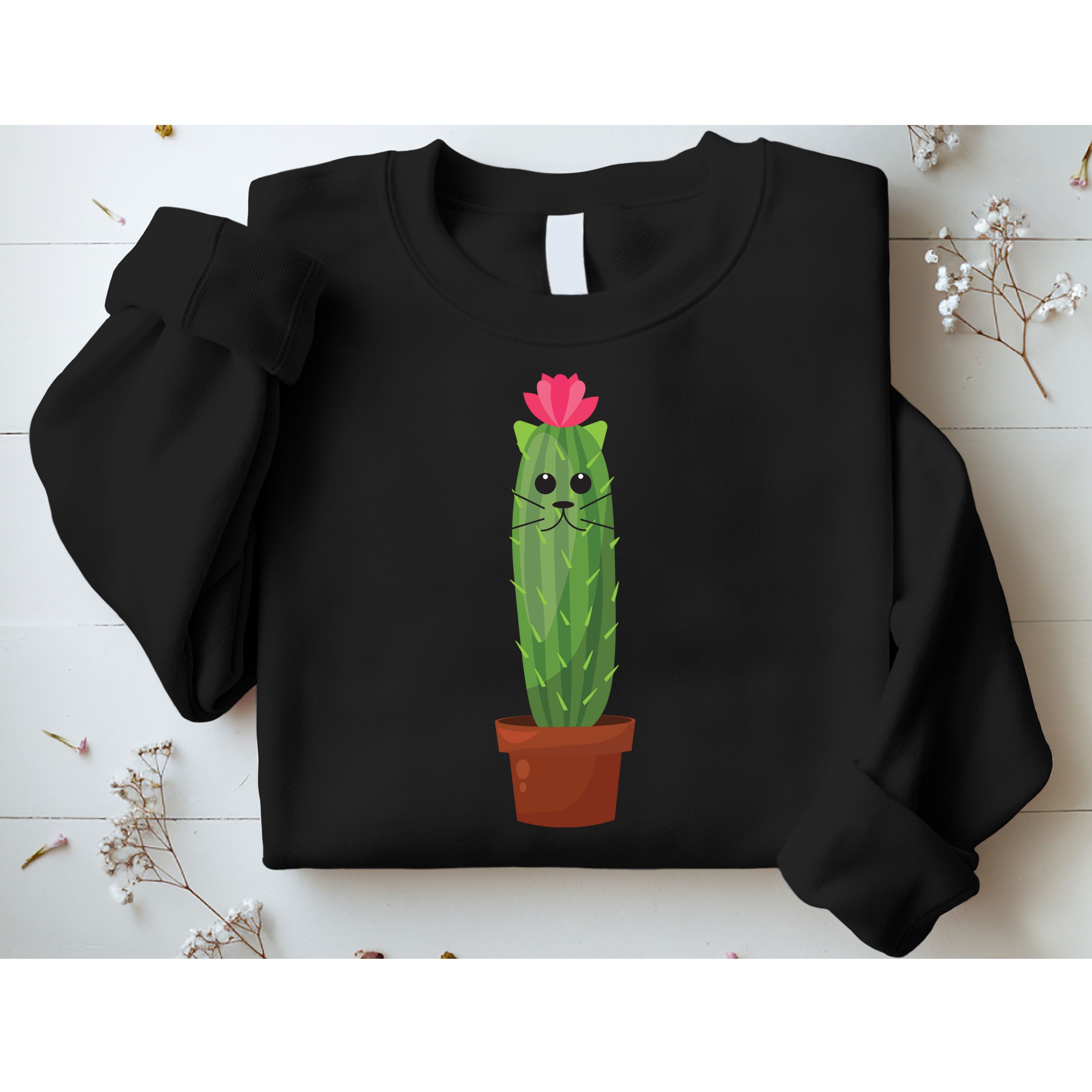 Catus: Funny Cat Cactus Sweatshirt