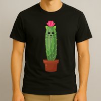 Catus: Funny Cat Cactus T-Shirt