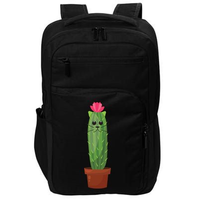 Catus: Funny Cat Cactus Impact Tech Backpack