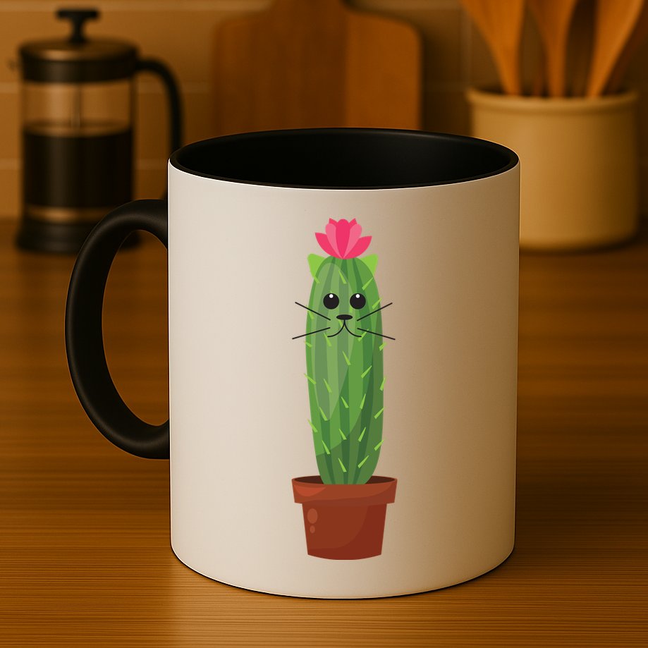 Catus: Funny Cat Cactus Mug