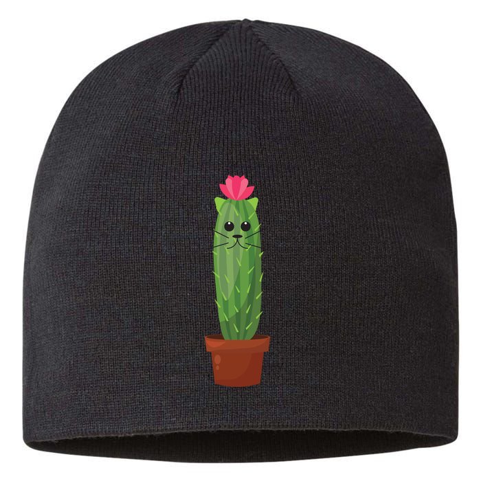 Catus: Funny Cat Cactus Sustainable Beanie