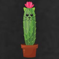 Catus: Funny Cat Cactus Golf Towel