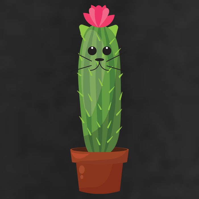 Catus: Funny Cat Cactus Golf Towel