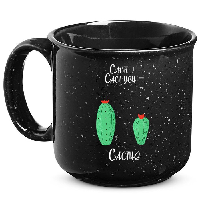 Cacti Cact-You Equals Cactus 15oz Campfire Ceramic Mug