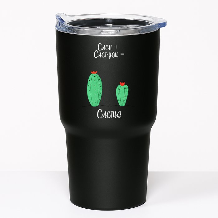 Cacti Cact-You Equals Cactus Tumbler