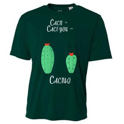 Cacti Cact-You Equals Cactus Cooling Performance Crew T-Shirt