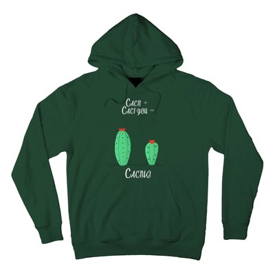 Cacti Cact-You Equals Cactus Hoodie