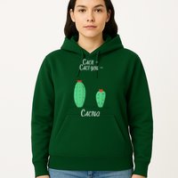 Cacti Cact-You Equals Cactus Hoodie