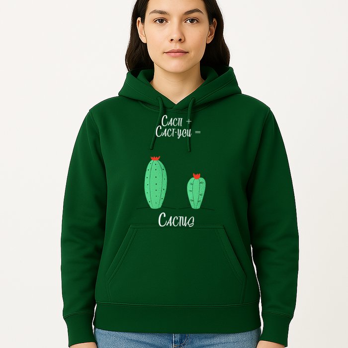 Cacti Cact-You Equals Cactus Hoodie