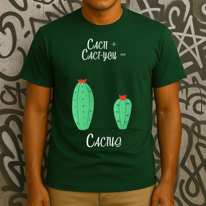 Cacti Cact-You Equals Cactus T-Shirt