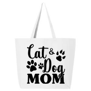 Cat And Dog Mom Animal Lover 25L Jumbo Tote