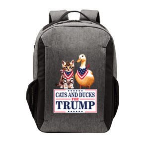 Cats And Ducks For Trump 2024 Kittens And Ducks For Trump Vector Backpack