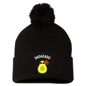 Cute Avocado Design For Dad  Fruit Avocado Pear Lovers Pom Pom 12in Knit Beanie