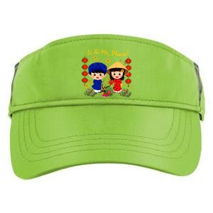 Cute Ao Dai Viet Nam Vietnamese New Year Li Xi Me Gift Adult Drive Performance Visor