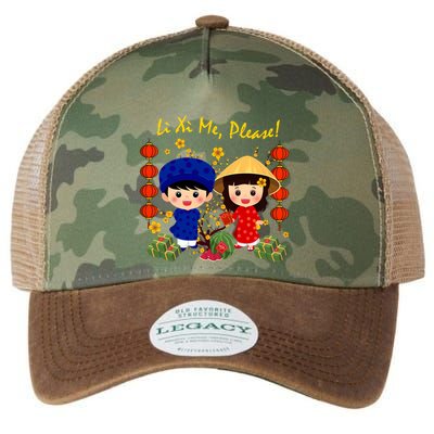 Cute Ao Dai Viet Nam Vietnamese New Year Li Xi Me Gift Legacy Tie Dye Trucker Hat